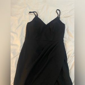 Crytal Doll Black Cocktail Dress